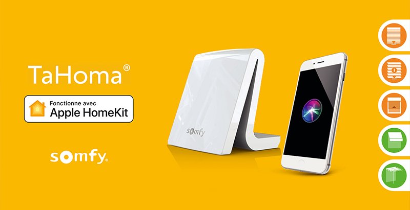apple et somfy : domotique et téléphonie pour sécuriser et surveiller son habitat de près et de loin
