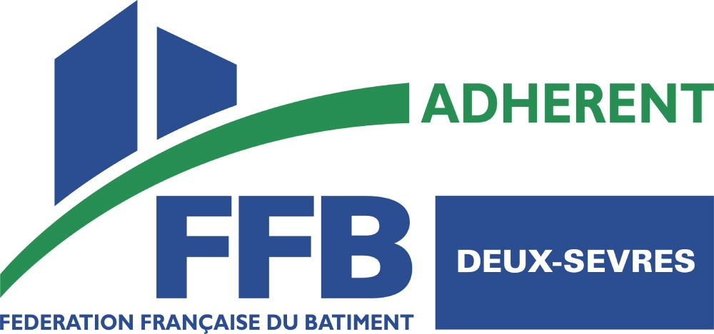 logo fédération française du bâtiment des Deux-Sèvres, 79, france.